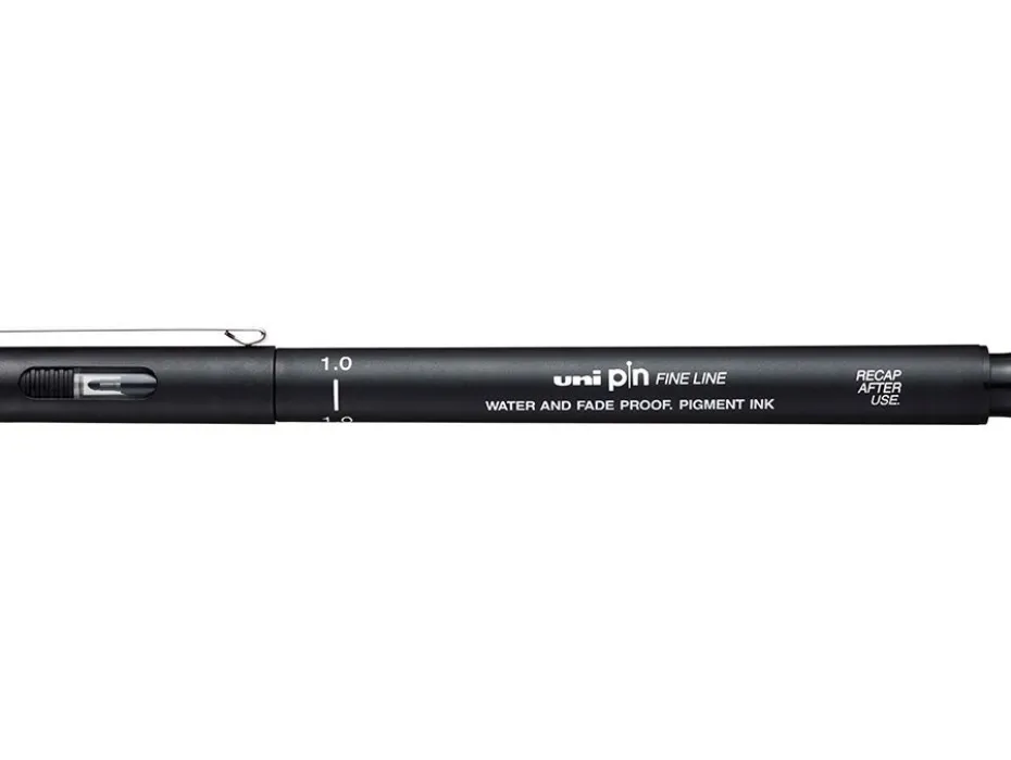 Uni pin Fineliner 10 – Sort