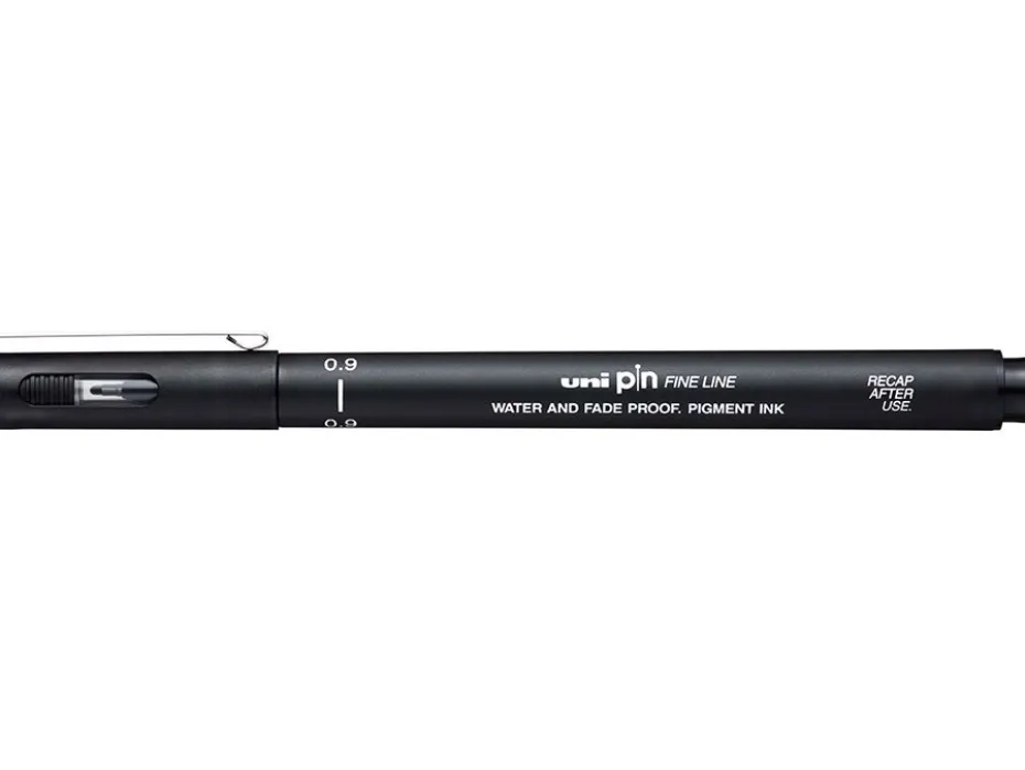 Uni pin Fineliner 09 – Sort
