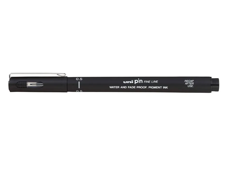Uni pin Fineliner 05 – Sort