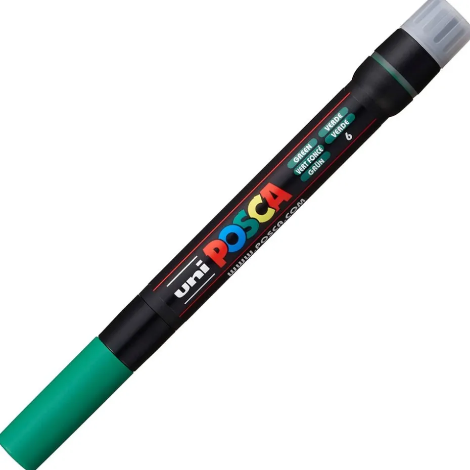 Uni POSCA PCF-350 – Brush tip 1-10mm – 6 Green