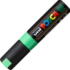 Uni POSCA PC-8K – Chisel 8mm – F6 Fluorescent Green