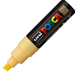 Uni POSCA PC-8K – Chisel 8mm – F54 Fluorescent Light orange