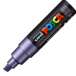 Uni POSCA PC-8K – Chisel 8mm – M12 Metallic Violet