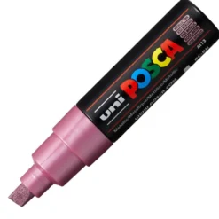 Uni POSCA PC-8K – Chisel 8mm – M13 Metallic Pink