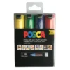 UNI Posca PC-8K Chisel 8mm Sett 4stk