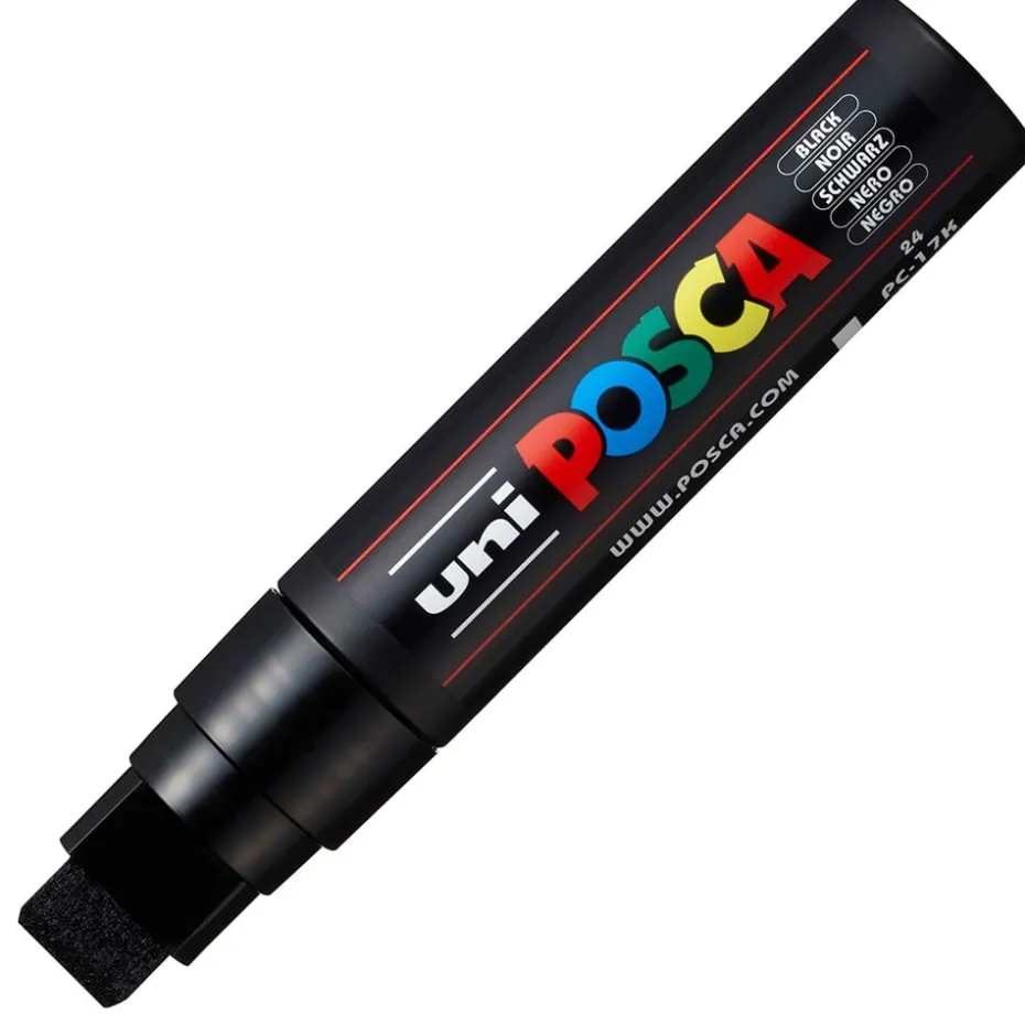 Uni POSCA PC-17K – Extra Broad 15mm – 24 Black