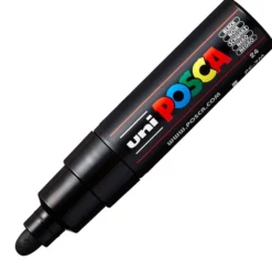 Uni POSCA PC-7M – Bullet 4,5-5,5mm – 24 Black