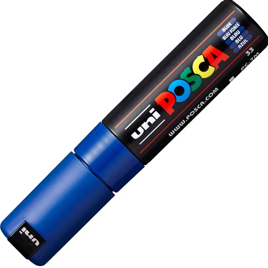 Uni POSCA PC-7M – Bullet 4,5-5,5mm – 33 Blue