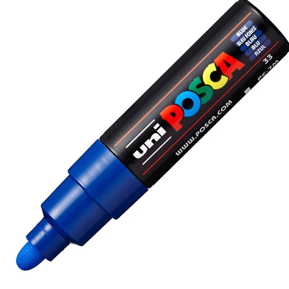 Uni POSCA PC-7M – Bullet 4,5-5,5mm – 33 Blue