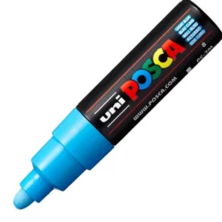 Uni POSCA PC-7M – Bullet 4,5-5,5mm – 8 Light Blue