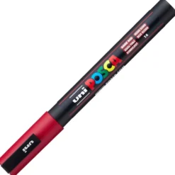 Uni POSCA PC-3M – Fine 0,9-1,3mm – 14 Dark Red