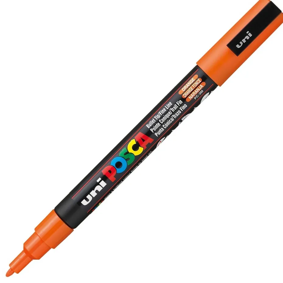 Uni POSCA PC-3M – Fine 0,9-1,3mm – 4 Orange