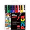 Uni POSCA PC-3M – Fine 0,9-1,3mm – Sett Standard 8stk