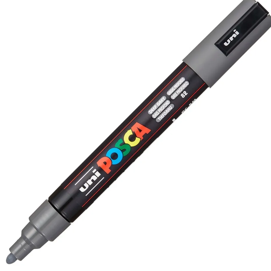 Uni POSCA PC-5M – Medium 1,8-2,5mm – 82 Deep Grey