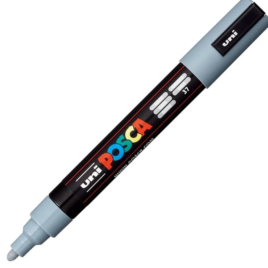 Uni POSCA PC-5M – Medium 1,8-2,5mm – 37 Grey