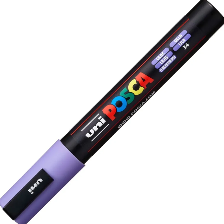 Uni POSCA PC-5M – Medium 1,8-2,5mm – 34 Lilac
