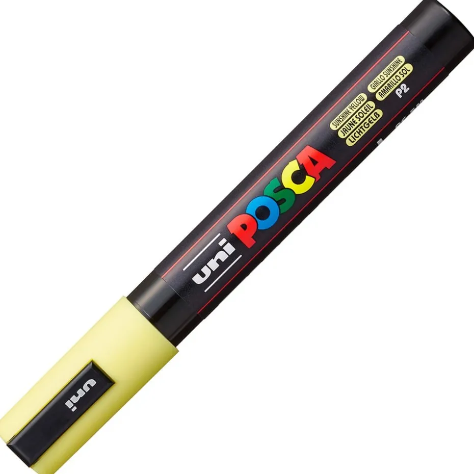 Uni POSCA PC-5M – Medium 1,8-2,5mm – P2 Sunshine Yellow