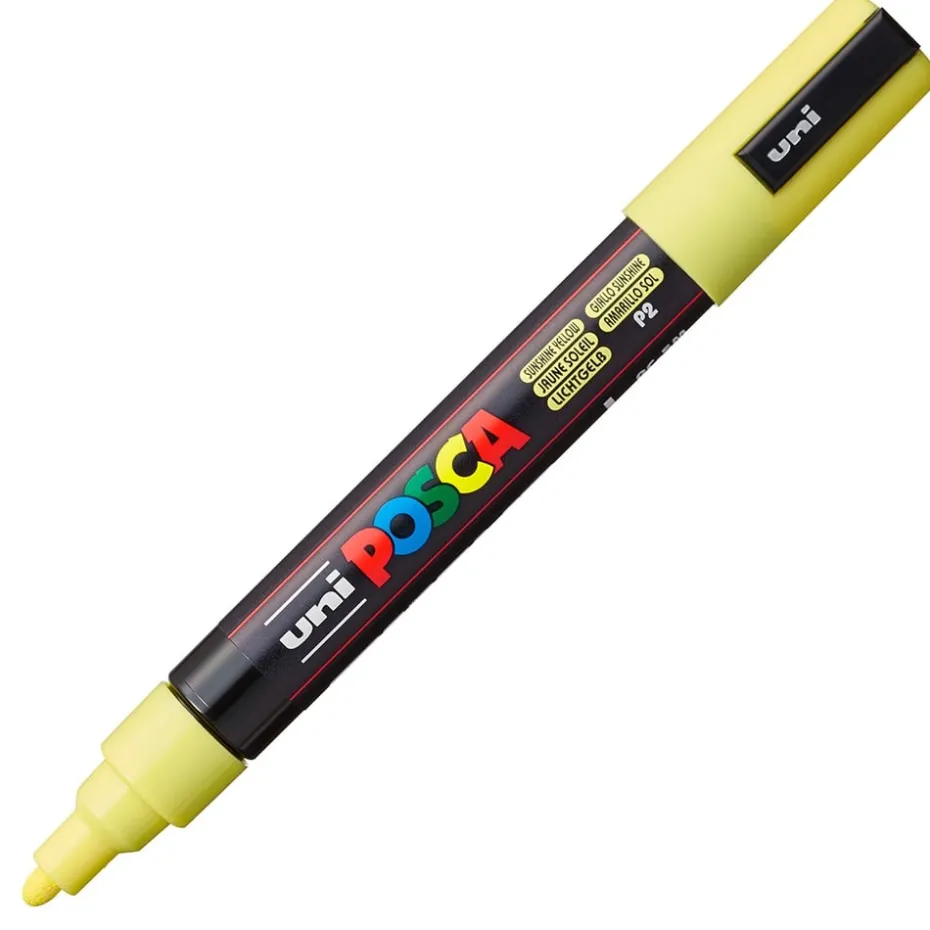 Uni POSCA PC-5M – Medium 1,8-2,5mm – P2 Sunshine Yellow