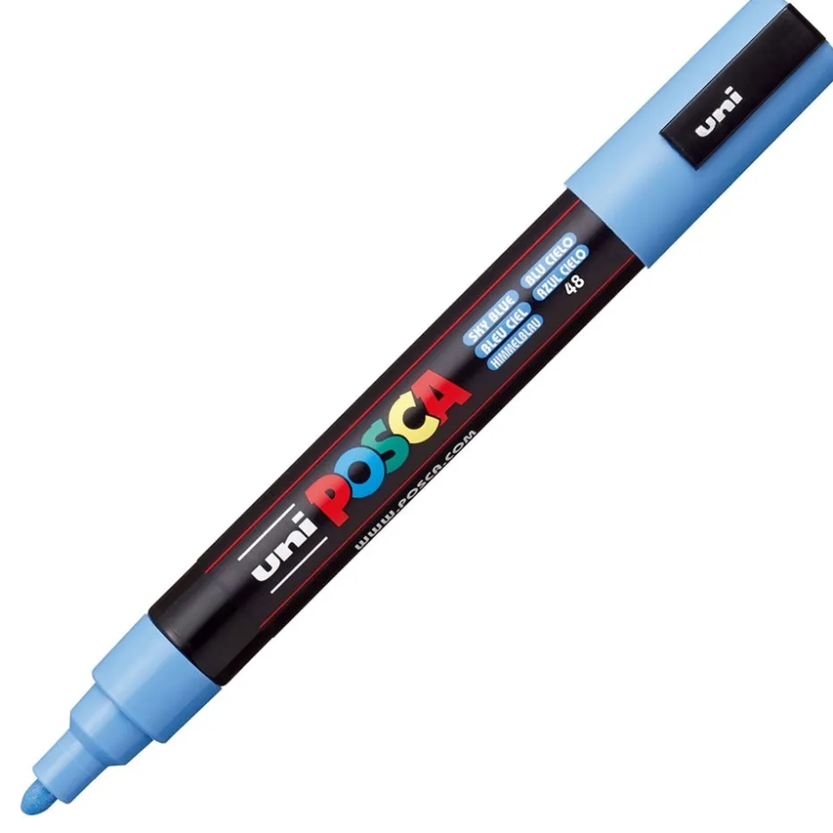 Uni POSCA PC-5M – Medium 1,8-2,5mm – 48 Sky Blue