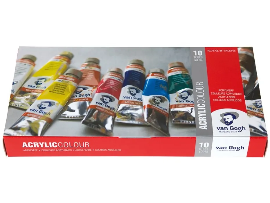Van Gogh Akryl – Basic Sett – 10x40ml