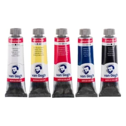 Van Gogh Akrylmaling Sett – 5x40ml Primary