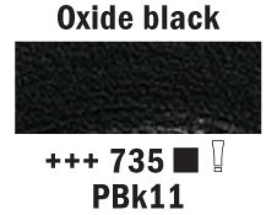Van Gogh Akryl 40ml – 735 Oxide black
