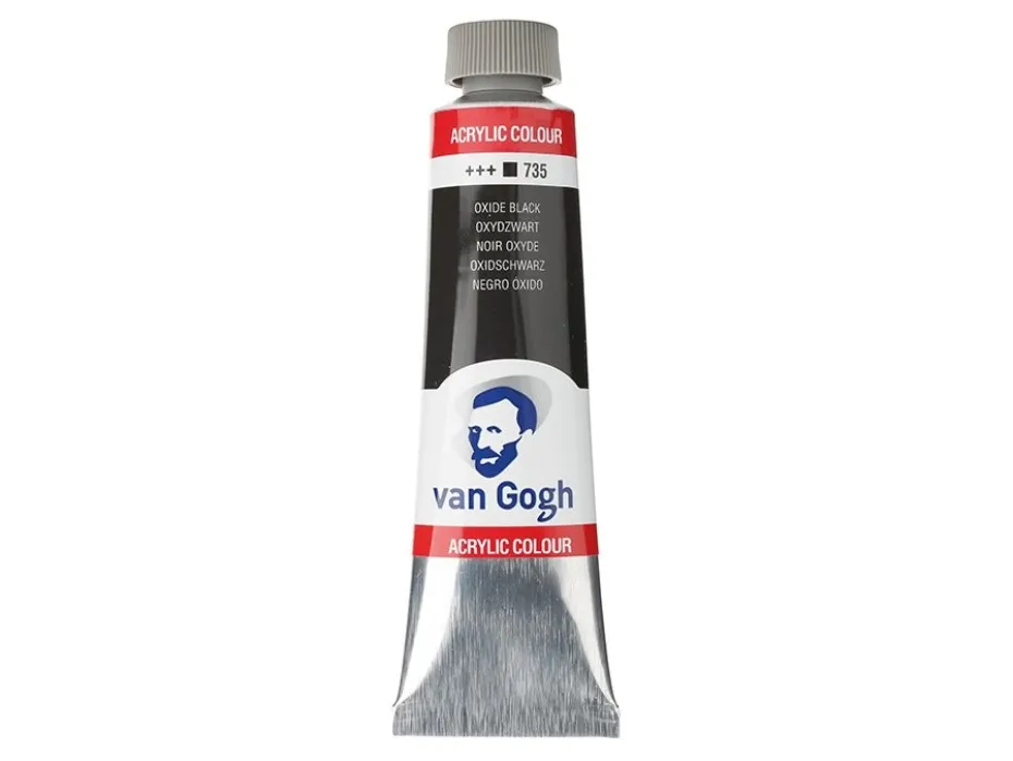 Van Gogh Akryl 40ml – 735 Oxide black