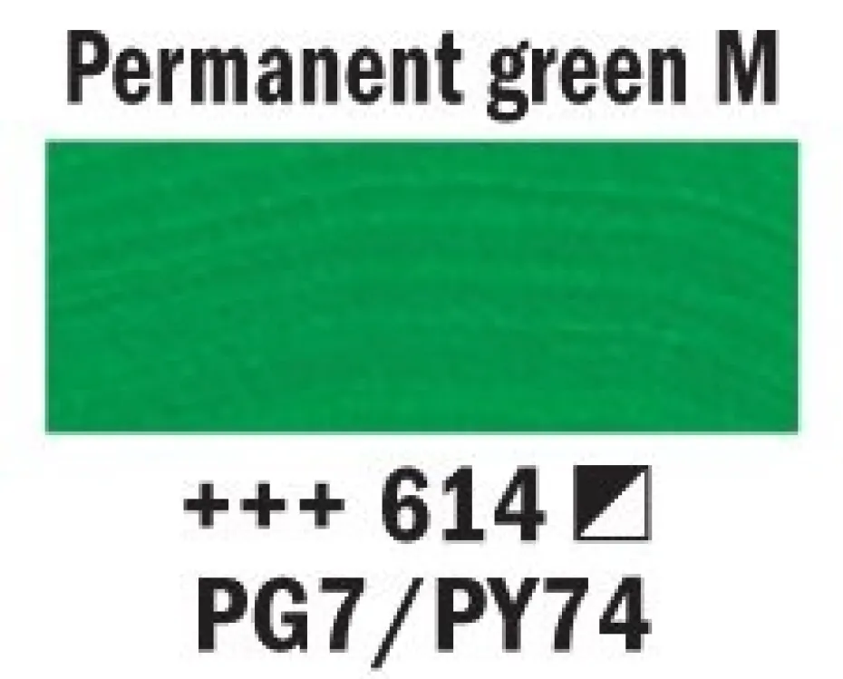 Van Gogh Akryl 40ml – 614 Permanent green medium