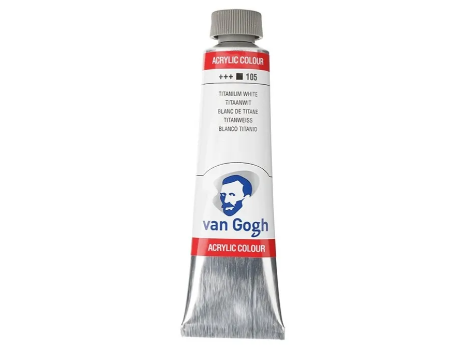 Van Gogh Akryl 40ml – 105 Titanium white
