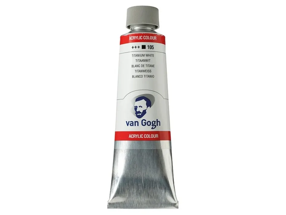 Van Gogh Akryl 150ml – 105 Titanium white