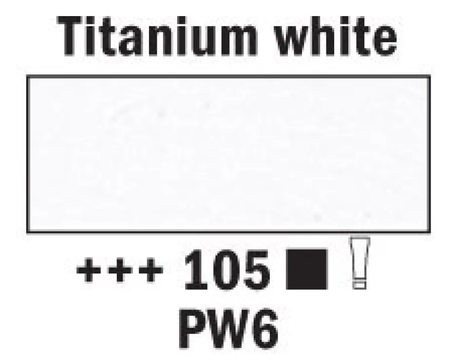 Van Gogh Akryl 150ml – 105 Titanium white