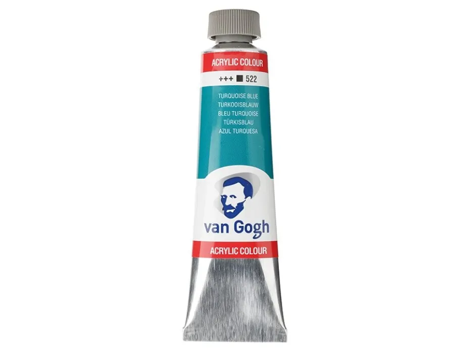 Van Gogh Akryl 40ml – 522 Turquoise blue
