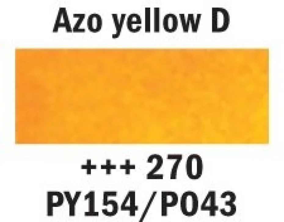 Van Gogh Akvarell Halfpan – 270 Azo yellow deep