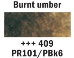 Van Gogh Akvarell Halfpan – 409 Burnt umber