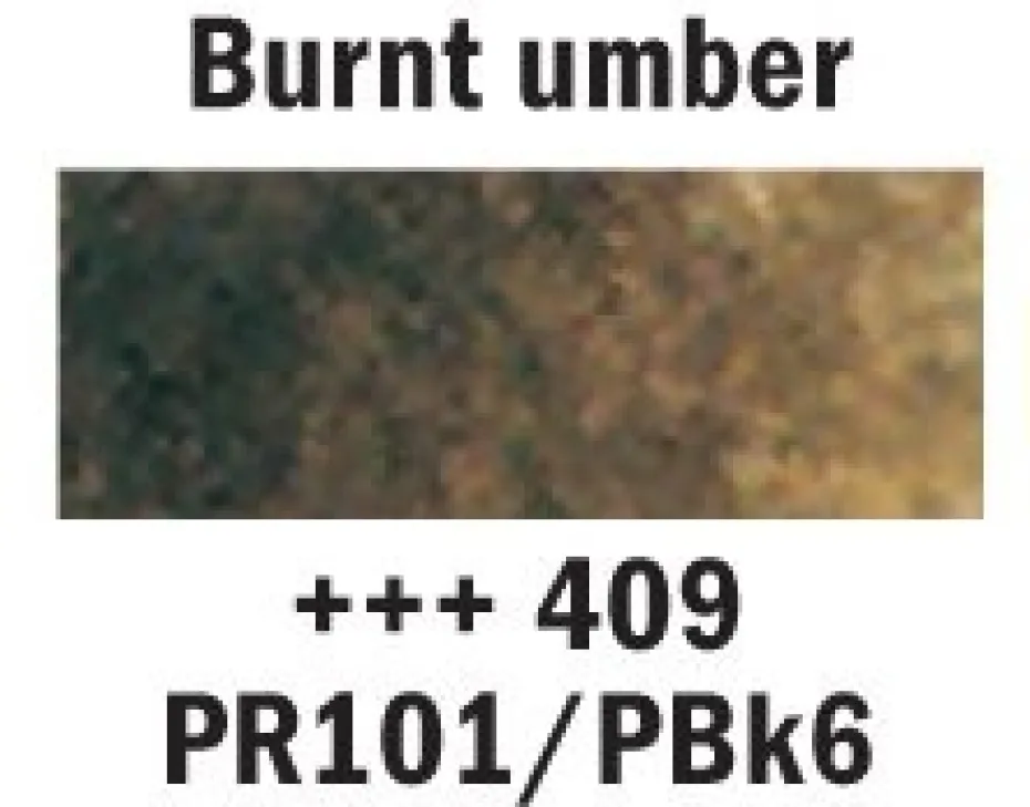 Van Gogh Akvarell Halfpan – 409 Burnt umber