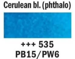 Van Gogh Akvarell Halfpan – 535 Cerulean blue(phthalo)
