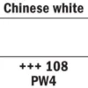 Van Gogh Akvarell Halfpan – 108 Chinese white
