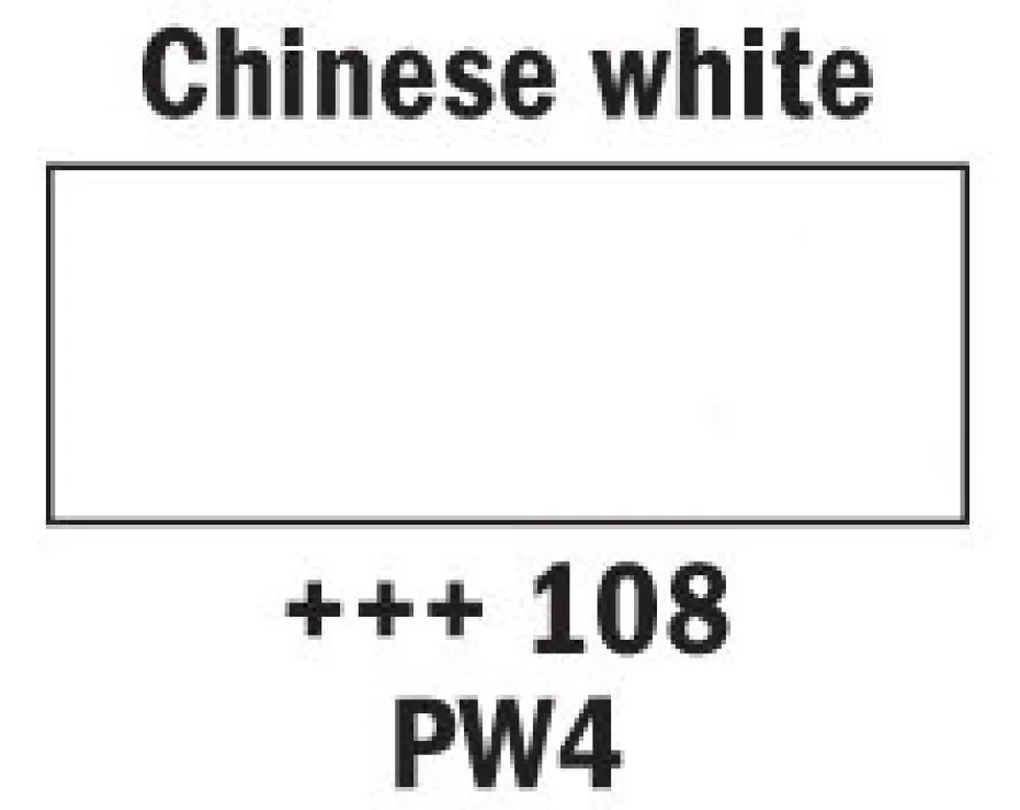 Van Gogh Akvarell Halfpan – 108 Chinese white