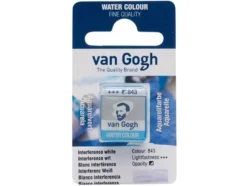 Van Gogh Akvarell Halfpan – 843 Interference white