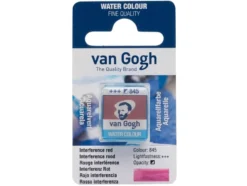 Van Gogh Akvarell Halfpan – 845 Interference red