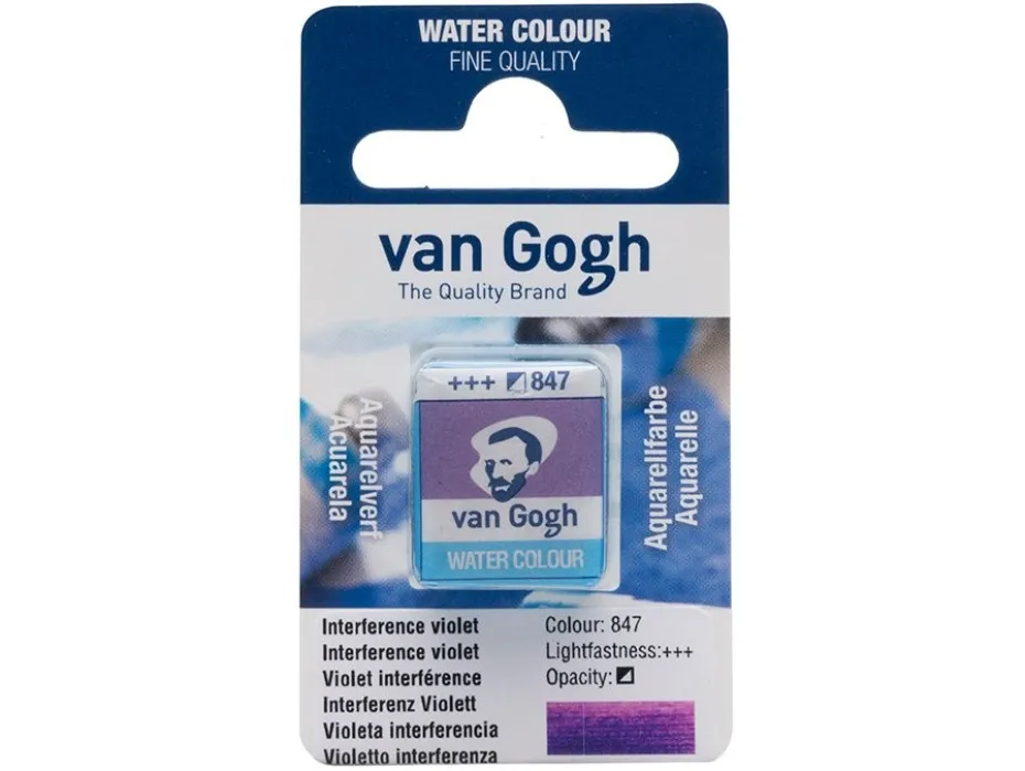 Van Gogh Akvarell Halfpan – 847 Interference violet
