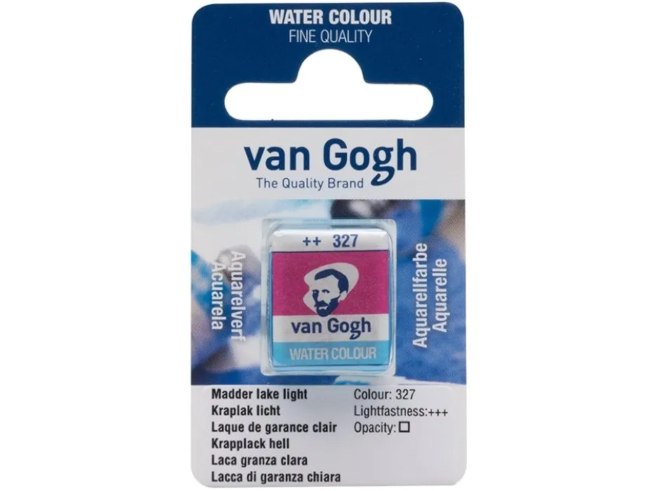 Van Gogh Akvarell Halfpan – 327 Madder lake light