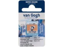 Van Gogh Akvarell Halfpan – 224 Naples yellow red