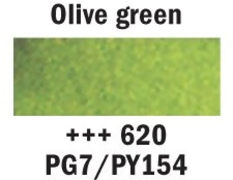 Van Gogh Akvarell Halfpan – 620 Olive green