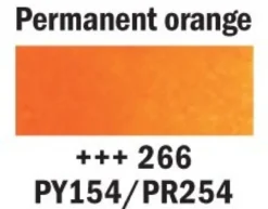 Van Gogh Akvarell Halfpan – 266 Permanent orange