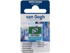 Van Gogh Akvarell Halfpan – 662 Perm. green