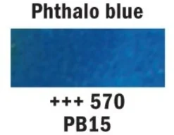 Van Gogh Akvarell Halfpan – 570 Phthalo blue