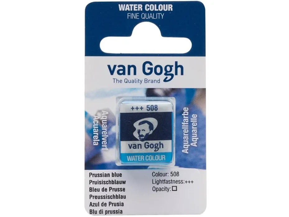 Van Gogh Akvarell Halfpan – 508 Prussian blue