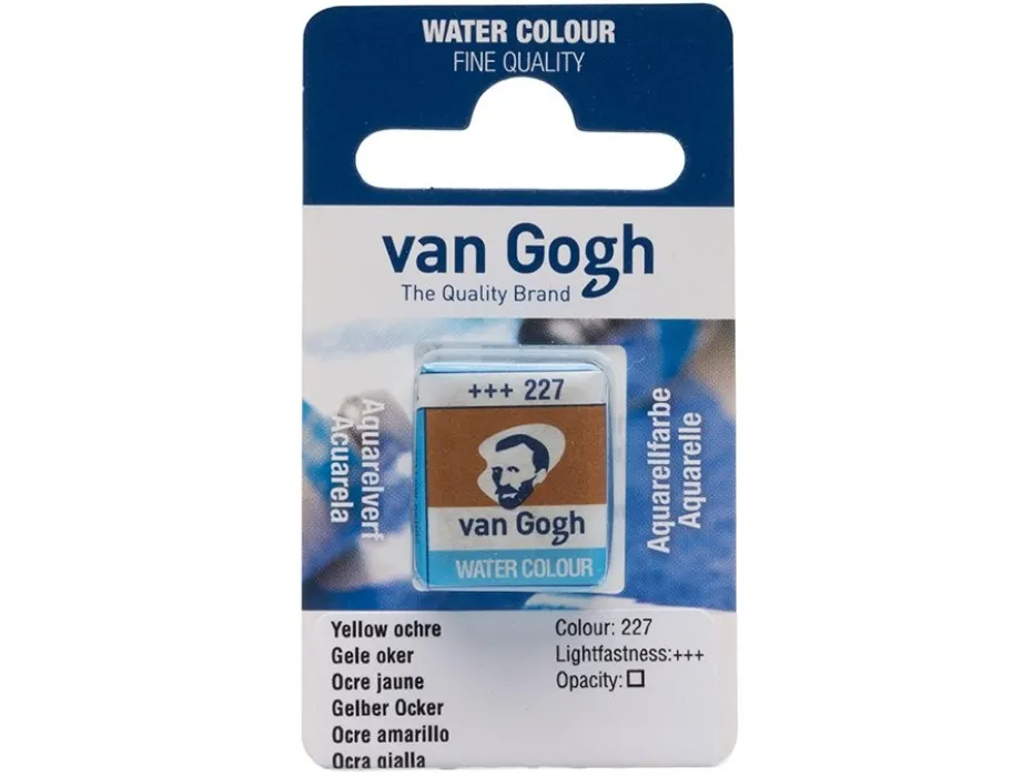 Van Gogh Akvarell Halfpan – 227 Yellow ochre