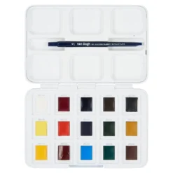 Van Gogh Akvarell Pocketbox Sett – 12+3 – Inkl pensel
